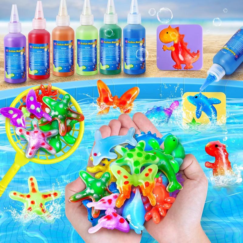 CHRISTMAS GIFT  6 Colors Water DIY Gel Fairy Water Auqa Makes Spirites Elf DIY Fairy Toys Handmade Soft Figures Crafts Gift for Boys and Girls Birthday Christmas