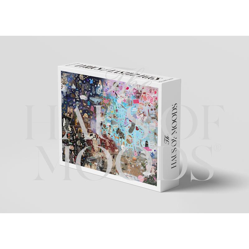 Eras Lyrics & Easter Eggs Puzzle 500 or 1000 Piece [OFFICIAL Haus of Moods® PUZZLE]