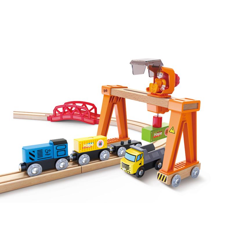 Hape Lift & Load Harbour Set