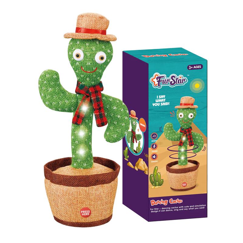 120 Songs Electric Dancing Cactus Toy