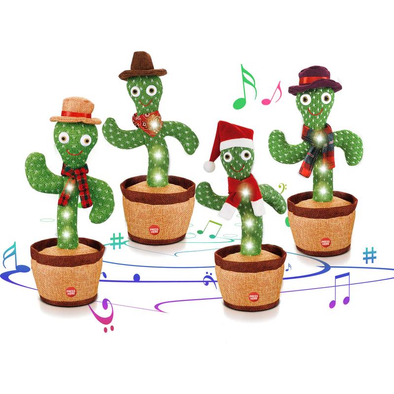 120 Songs Electric Dancing Cactus Toy