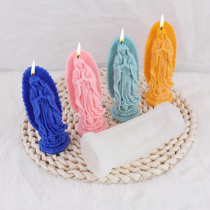 Portrait Design Candle Mold, Silicone 3D Candle Mould, DIY Candle & Soap Making Tools for Home Decoration