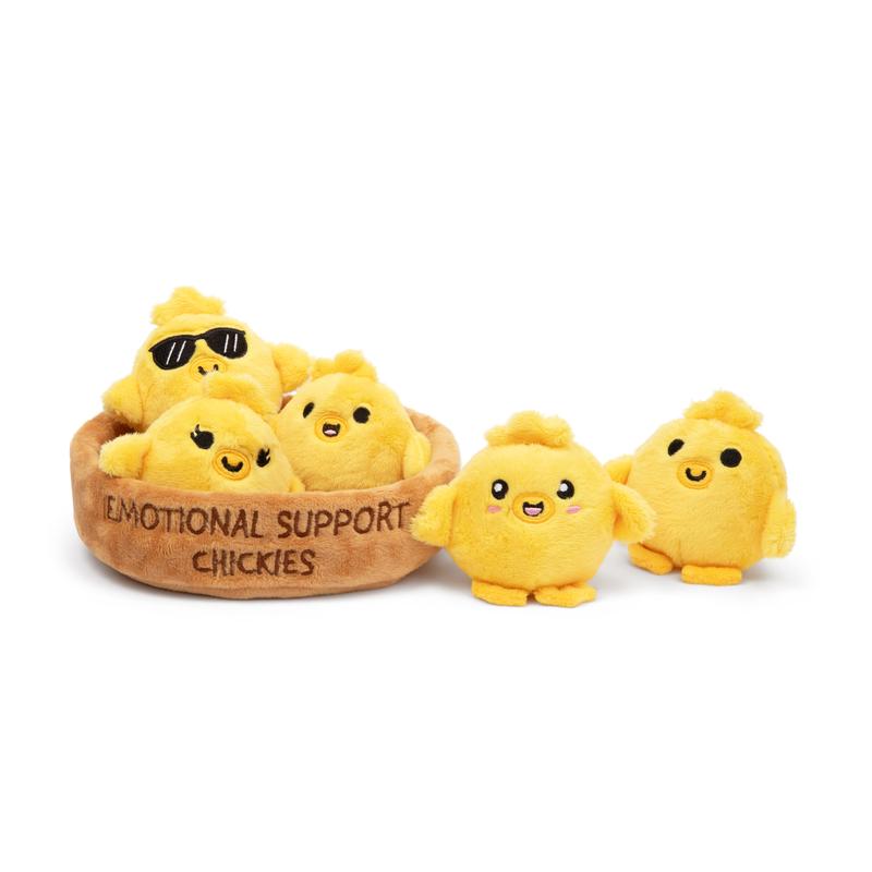 Emotional Support Plush Chickies - Unique Expressions - Toys & Hobbies