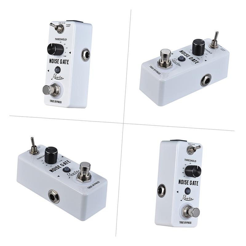 Rowin Noise Gate Noise Reduction Guitar Effect Pedal 2 Modes Aluminum Alloy Shell True Bypass