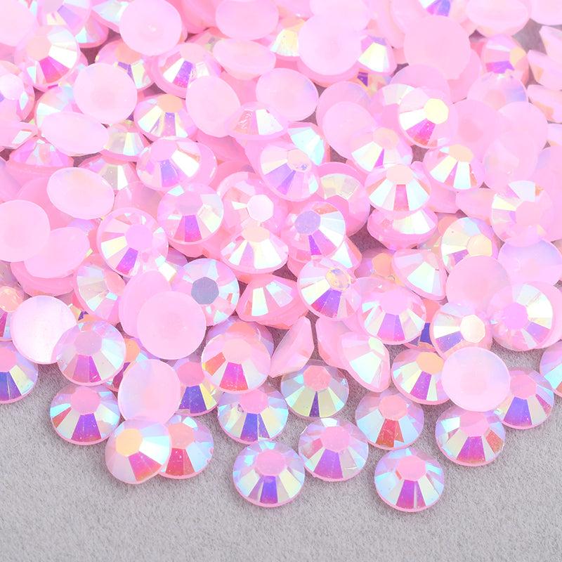 BubbleGum Pink AB Jelly Rhinestones