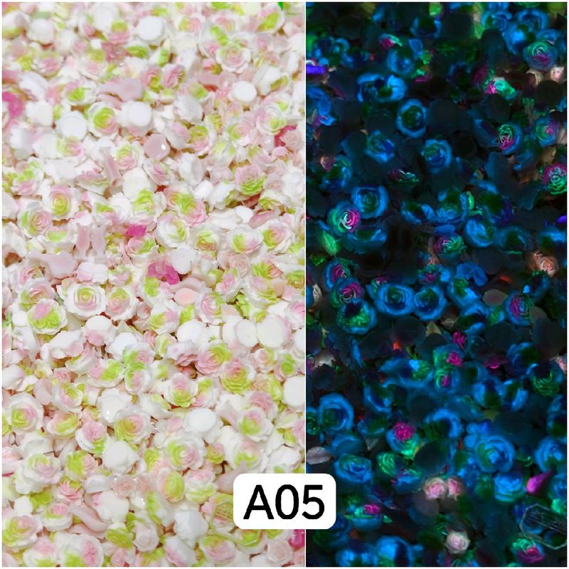 [Thanksgiving & BF Sale] Luminous Resin Flowers for Nail Arts and DIY