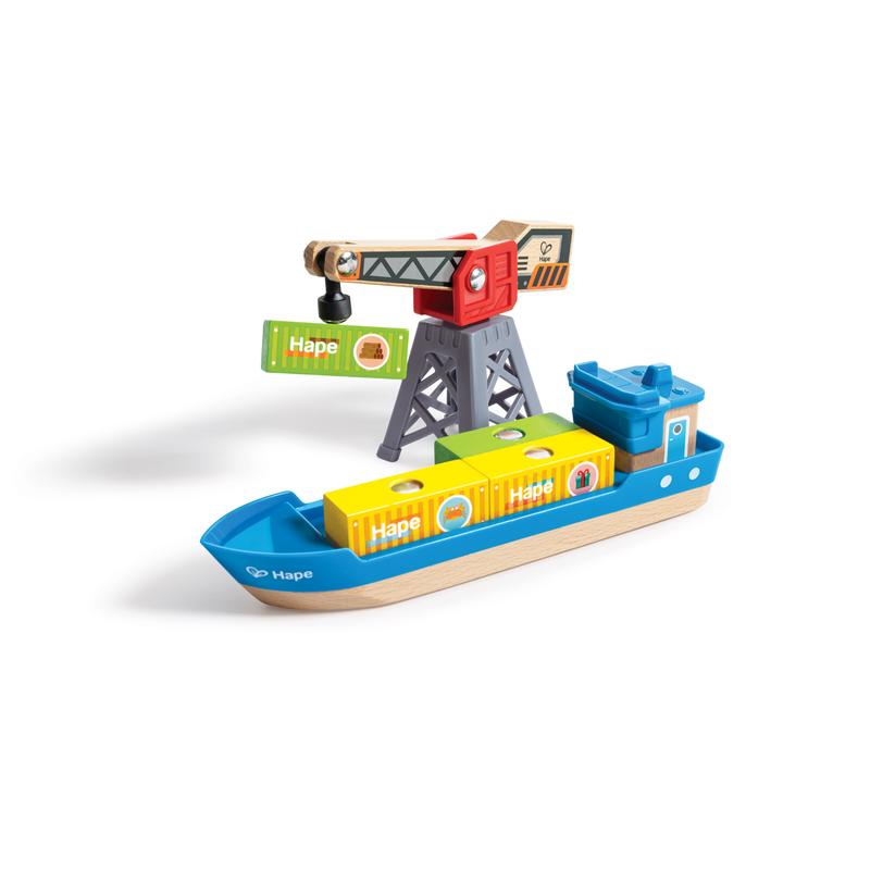 Hape Lift & Load Harbour Set