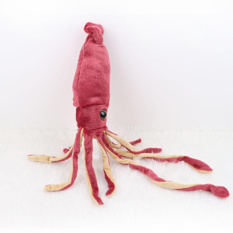 Squid Plush Toy, Cute Squid Stuffed Toy, Animal Plush Toy, Fun Toys for Kids and Friends, Birthday Gift for Boys and Girls, Fake Realistic Animals