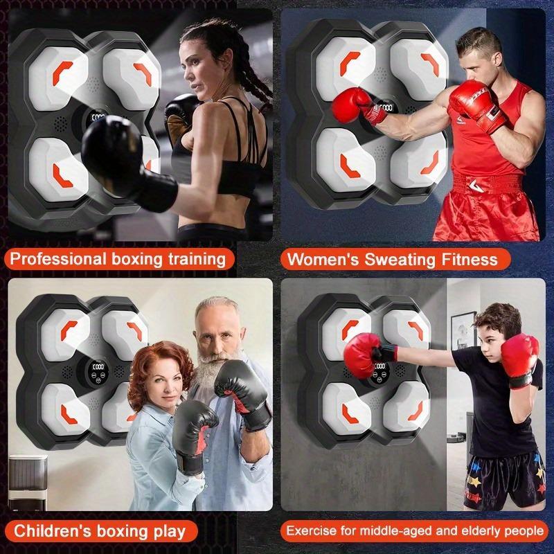 Music Boxing Target, Smart Boxing Target with Gloves, Boxing Training Equipment, Sports Toys for Kids, Gift for Kids