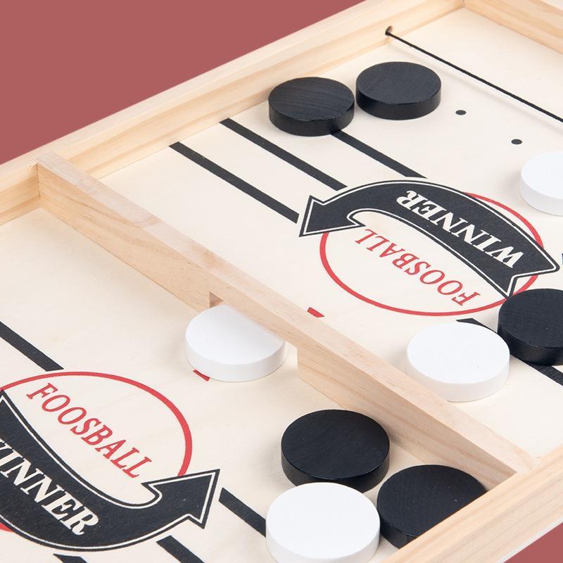 Summer Wooden Air Hockey Game Table Toys for Adults, Indoor Multiplayer Board Toy Game, Family Hockey Game Toys, Interactive Game Toy for Party, Chess Game, Fall Gift, Birthday Gifts, Christmas Gift