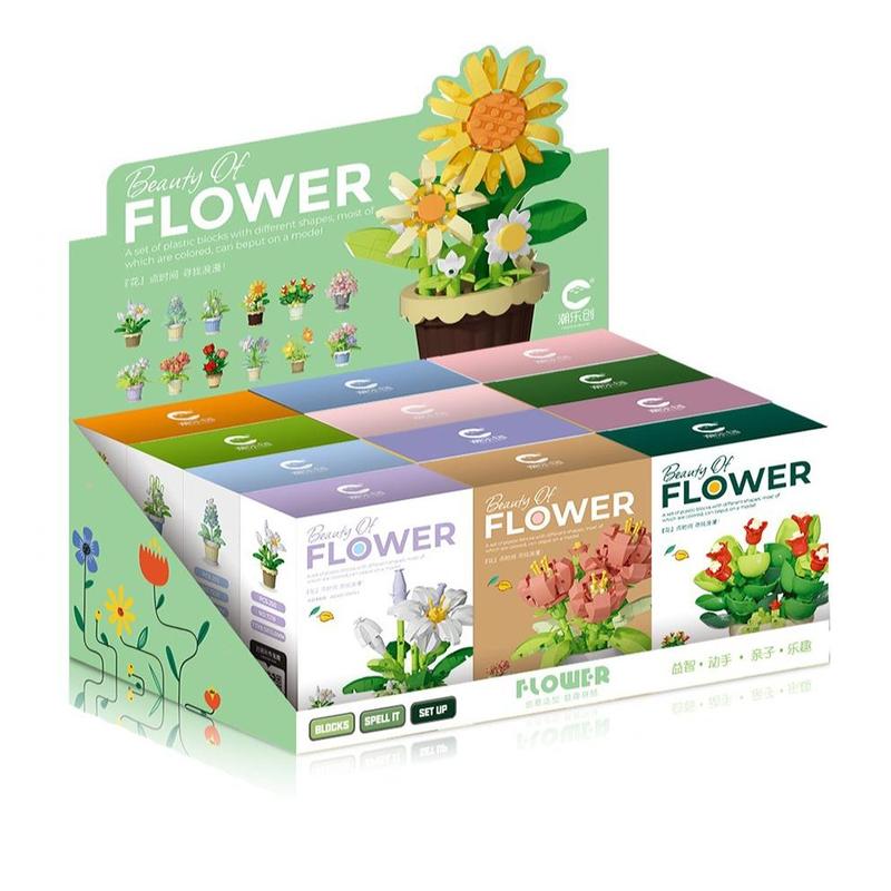 Discover 12 Unique Mini Flower Brick Pots Perfect for Indoor Décor & Gifting Decor Decorative Plants Palm Ornaments