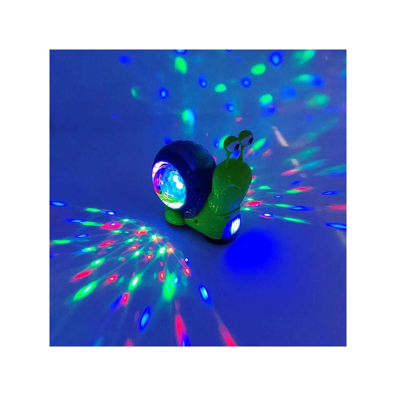 Christmas Gift Toddler Electric Snail Toy Cute Electronic Animal Crawl, Play Music, Dazzling Light Kids Birthday Toys,Kids Toys,Toys,Talking Toys,Play,Music Toy