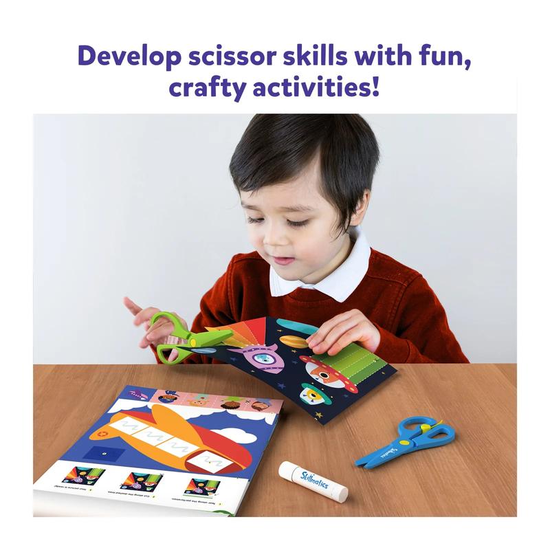 Skillmatics Snip, Snip - Art & Craft Activity, Practice Scissor Skills, Craft Kits, Gifts for Toddlers, Girls & Boys Ages 3 to 7 paper crafts