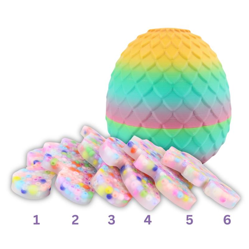 Dino Egg and Mini Dino Picky Party Pads - Satisfy Your Urge to Pick, Pop and Peel Stress-Free!