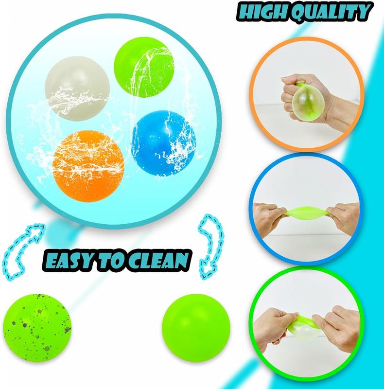 Random 12 Color Night Light Sticky Target Ball Sticky Wall Luminous Relief Balloon Interactive Ceiling Ball Dart Sticky Ball Toy Boys and Girls