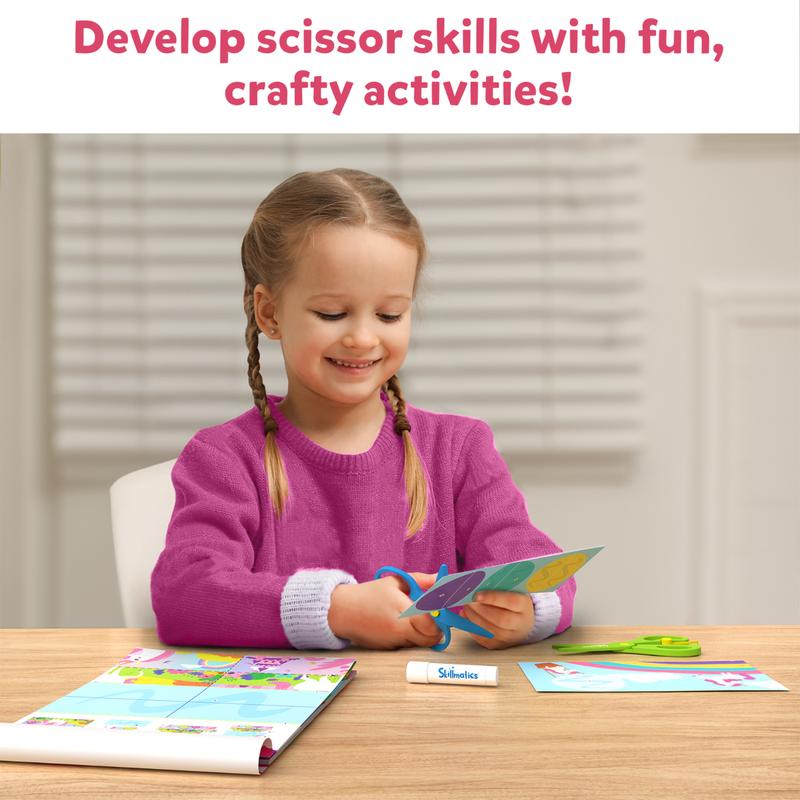 Skillmatics Snip, Snip - Art & Craft Activity, Practice Scissor Skills, Craft Kits, Gifts for Toddlers, Girls & Boys Ages 3 to 7 paper crafts