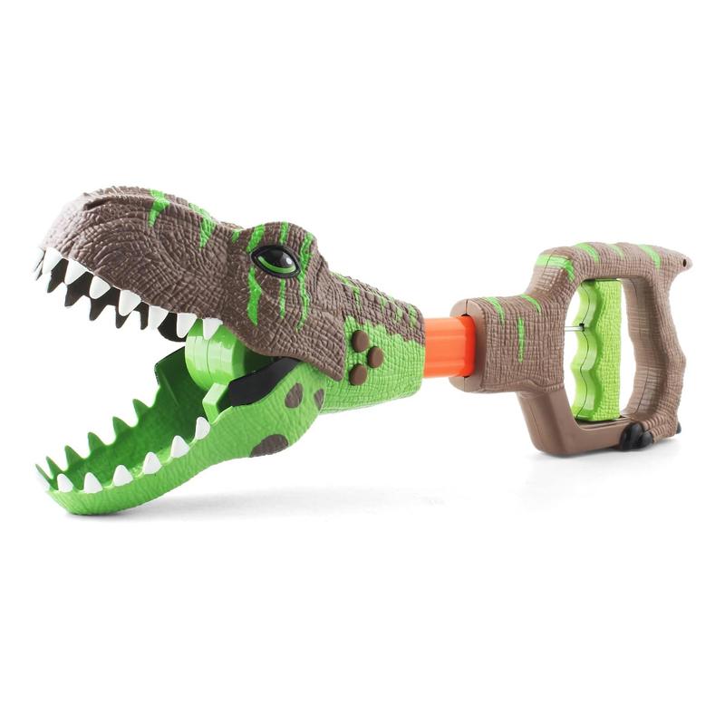 Dinosaurs Grabber Claw for Kids with 3 Roar Sounds and Light, Dinosaur Chomper T-Rex Toy Toys, Jurassic Dinosaur Snapper Adventure Game for Kids' Gift