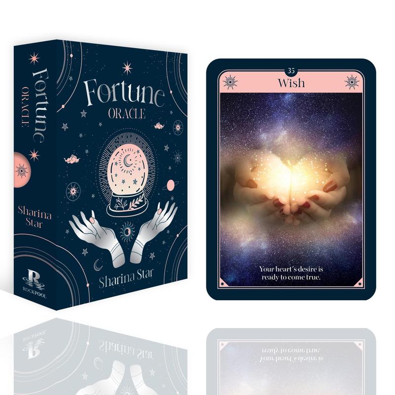 Fortune Oracle Deck: 36 Oracle Cards and Guidebook, a divination tool for oracle readings and psychic readings by Sharina Star