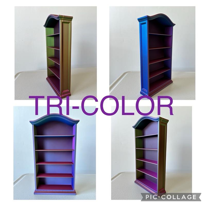 1 12 Scale Single Drawer 3 Shelf Mini Bookcase   Mini Books   Bookshelf   Miniatures