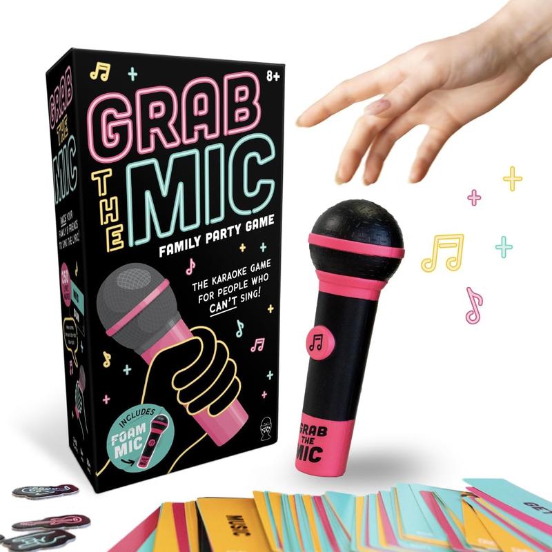 Grab The Mic - The Party Game For People Who Can't Sing!