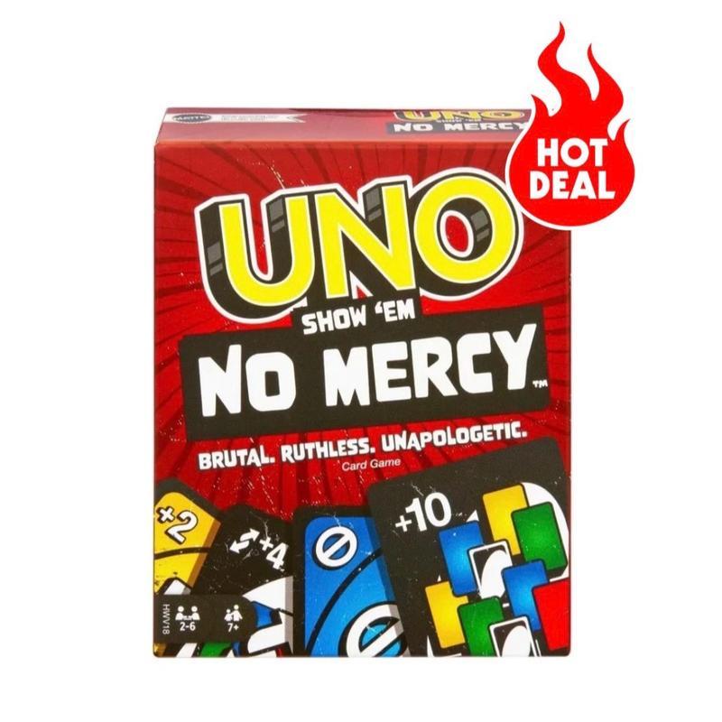 NEW Mattel's UNo Show 'em No Mercy Card Game-Fast Shipping -TikTok