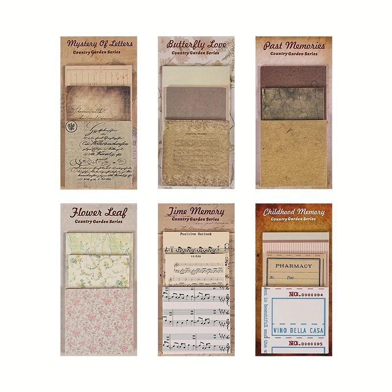 Random Vintage Material Paper (60 Sheets pack), Multipurpose Scrapbooking & Journal Making Material Paper, DIY Decorative Paper for Scrapbooking & Journal Making