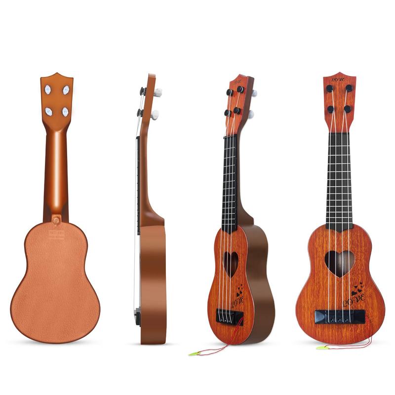 Kids Toy Classical Ukulele Guitar Musical Instrument, Brown