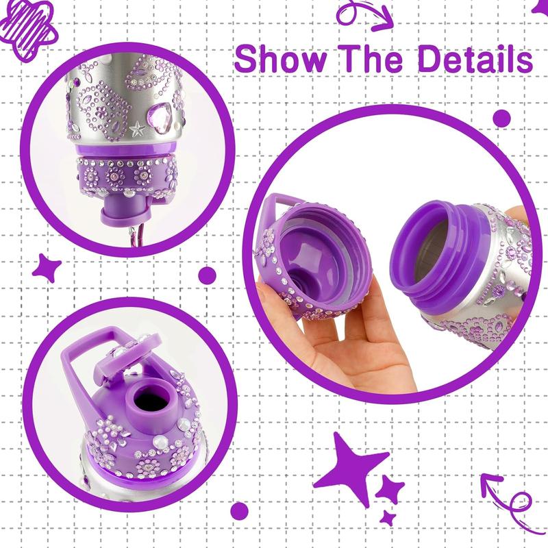 CHRISTMAS Gift for Girls, Decorate Your Own Water Bottle for Girls, DIY Arts and Crafts Kits for Kids, 10 Year Old Girl Birthday Gifts, Crafts for Girls 8-12, 4 Year...