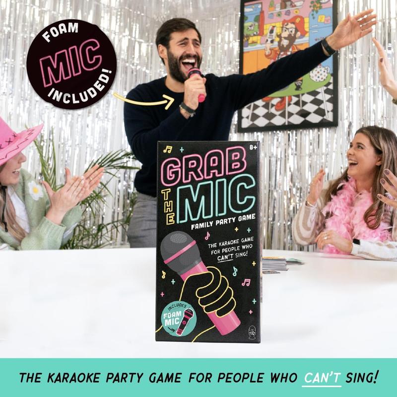 Grab The Mic - The Party Game For People Who Can't Sing!