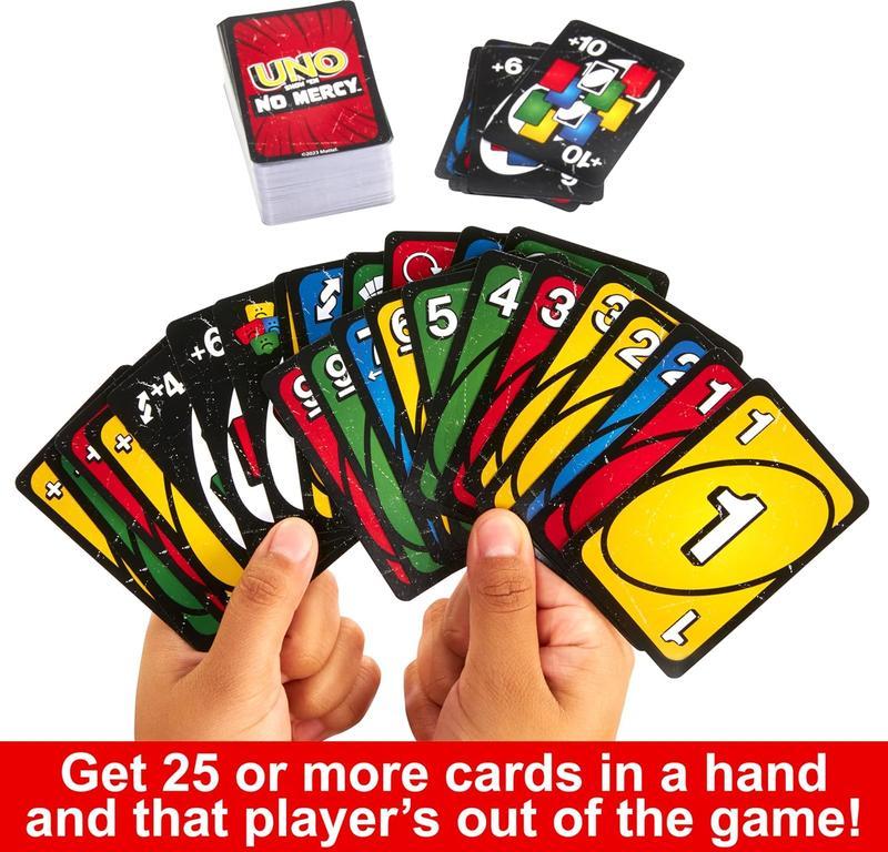 NEW Mattel's UNo Show 'em No Mercy Card Game-Fast Shipping -TikTok