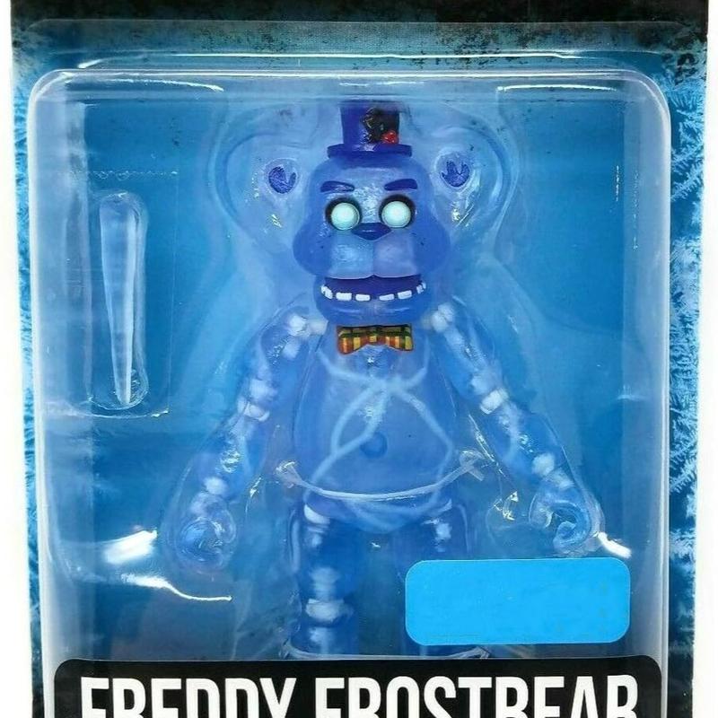 FNAF Five Nights at Fredy's Articulated Freddy Frostbear Action Figure, 5 Inch