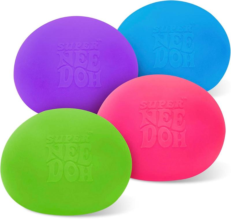 Schylling Brand Original Super Nee Doh Stress Ball Fidget Toy - Huge 4.5