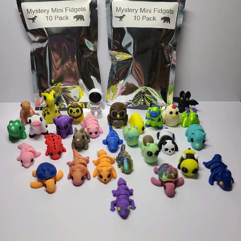 mini fidget mystery bag 10 pack