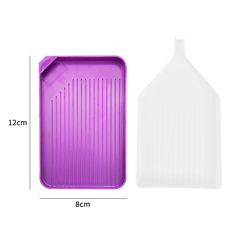 Funnel Tray Large Cusp Disc 5D DIY Diamonds Painting Tray Accessories (12x8cm) - 823113.03