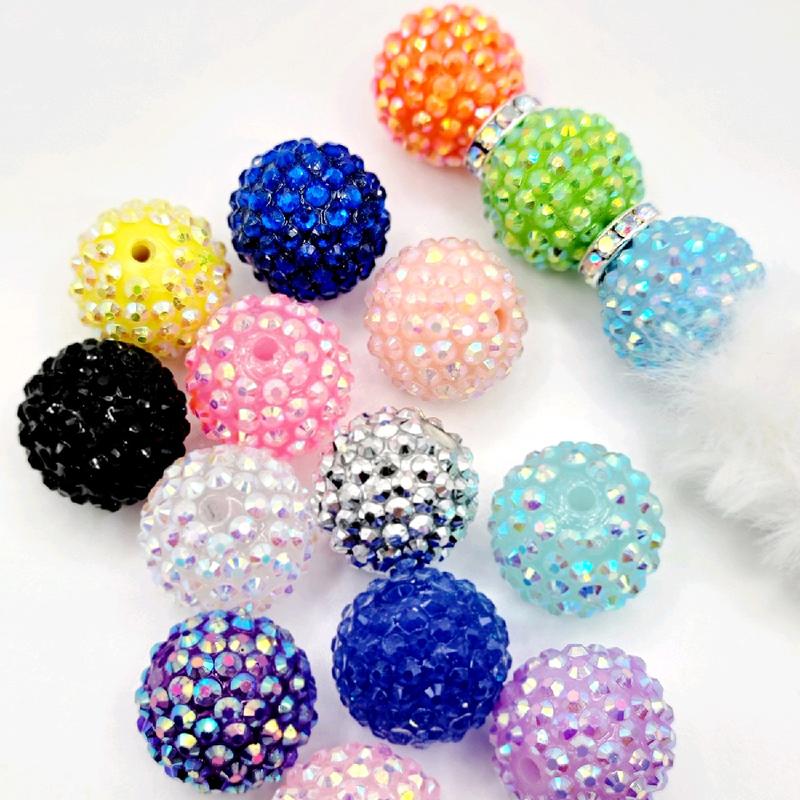 Acrylic Bubble Rhinestone Beads For DIY Jewelry Making Fun Projects