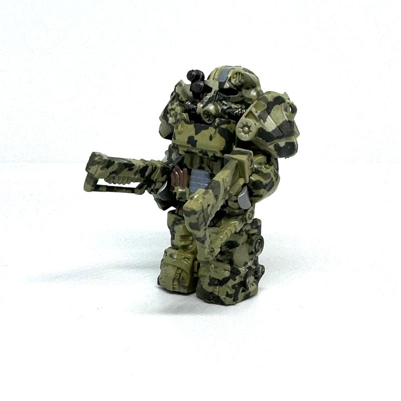 Camo Fallout Minifigure Vaut-Tec Power Armor Brotherhood of Steel