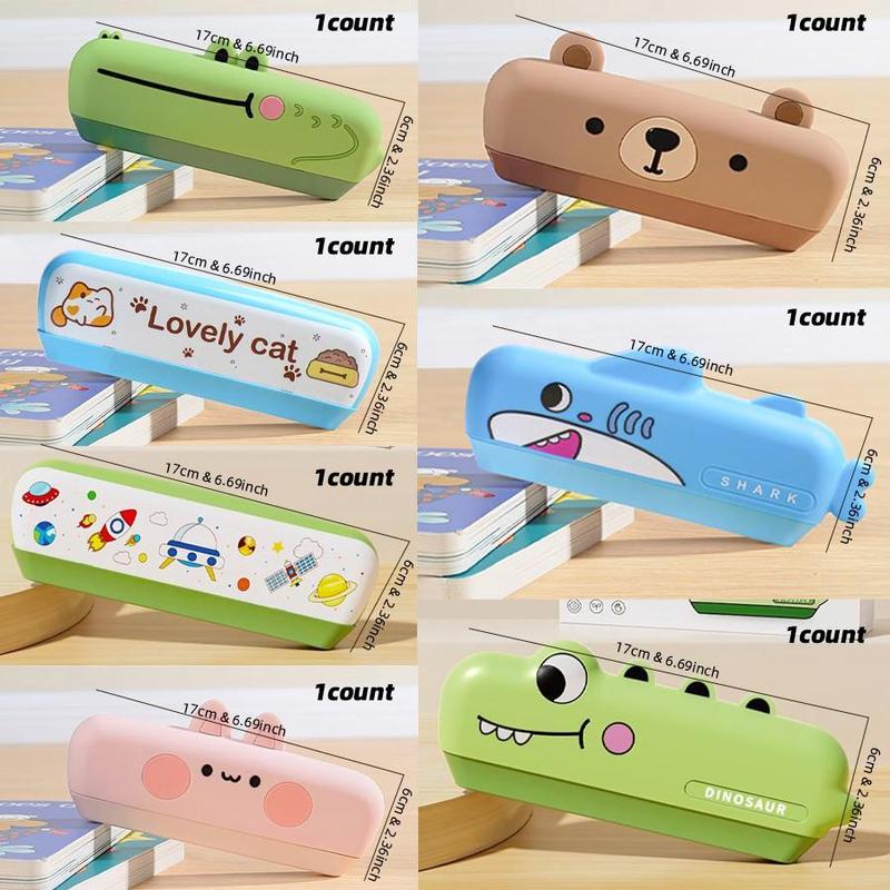 Cute Cartoon Animal Shaped Wind Instrument, Food Grade Silicone Casing Musical Instrument Toy, Creative Birthday and Holiday Gift Options, Christmas Gift