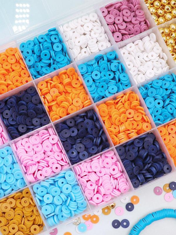 Colorful Beaded Bracelet Making Kit, Wth Butterfly & Turtle Charm, DIY Jewelry Making Kit, Friendship Bracelet Making Set, Colorful Soft Ceramic Beads