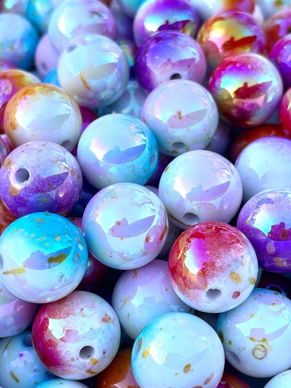 Ombre Colorful Acrylic Beads | Colorful Beads | Acrylic Beads | DIY Craft | DIY Supplies