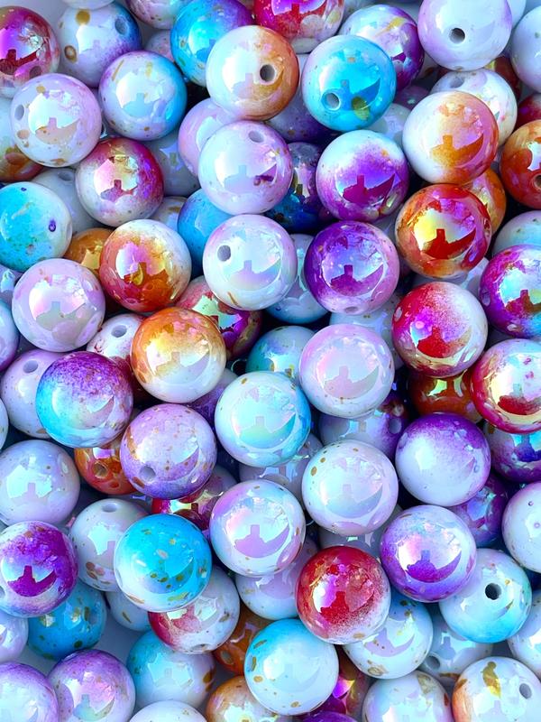 Ombre Colorful Acrylic Beads | Colorful Beads | Acrylic Beads | DIY Craft | DIY Supplies