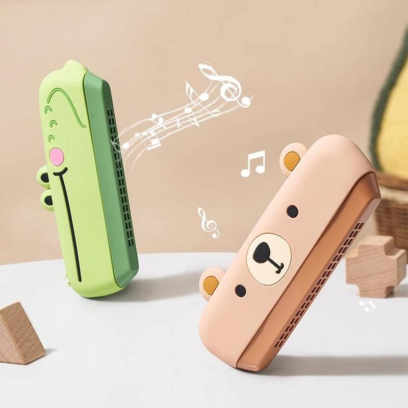 Cute Cartoon Animal Shaped Wind Instrument, Food Grade Silicone Casing Musical Instrument Toy, Creative Birthday and Holiday Gift Options, Christmas Gift