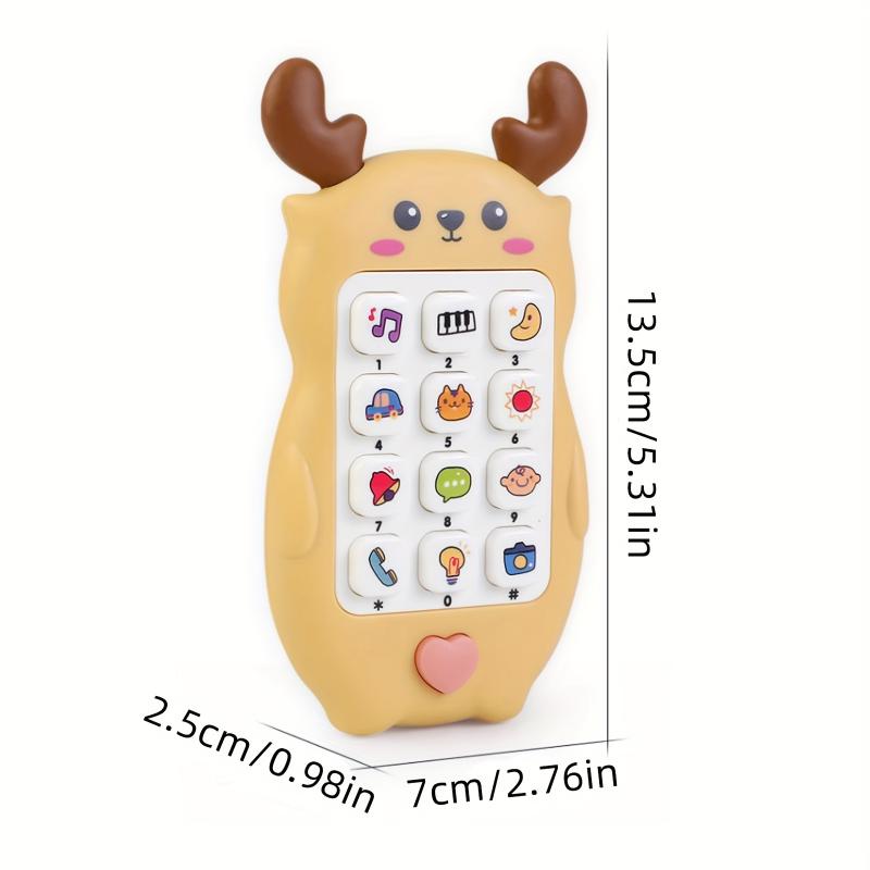 Baby Phone Toys, Teething Voice Music Toys, Early Education Learning Machines, Electronic Children's Gifts, Baby Toys, Christmas, Halloween, Thanksgiving Gifts