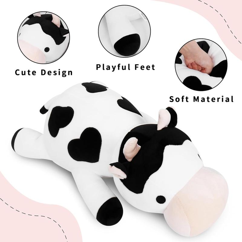 Milk Cow Weighted Plush, 24