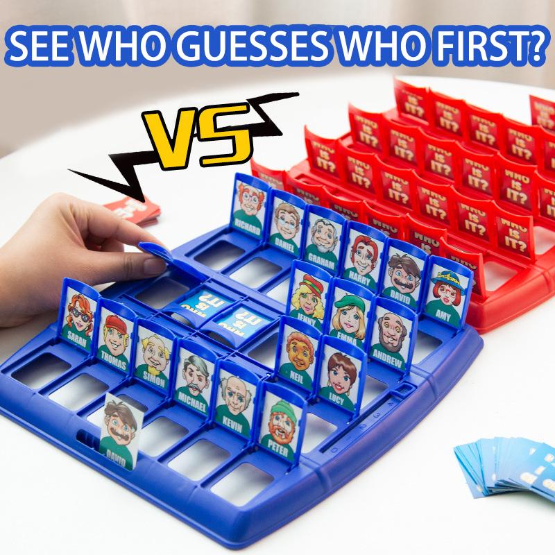 Guess Who? Board Game with Classic Characters by Winning Moves Games USA, Classic Children's Mystery Board Game of Deduction for 2 Players, Ages 4++ eco-friendly classic