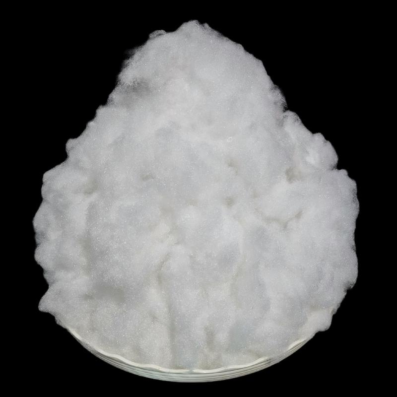 Polyester Fiber Fill (1 Pack), Pure White High Resilience PP Cotton Stuffing for DIY and Crafting Dolls Clothing Pillow Cushion Comforter, DIY Supplies for Home Decoration