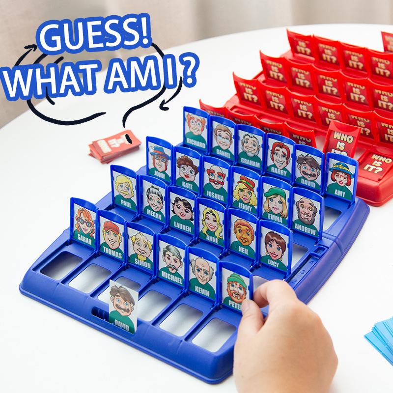 Guess Who? Board Game with Classic Characters by Winning Moves Games USA, Classic Children's Mystery Board Game of Deduction for 2 Players, Ages 4++ eco-friendly classic