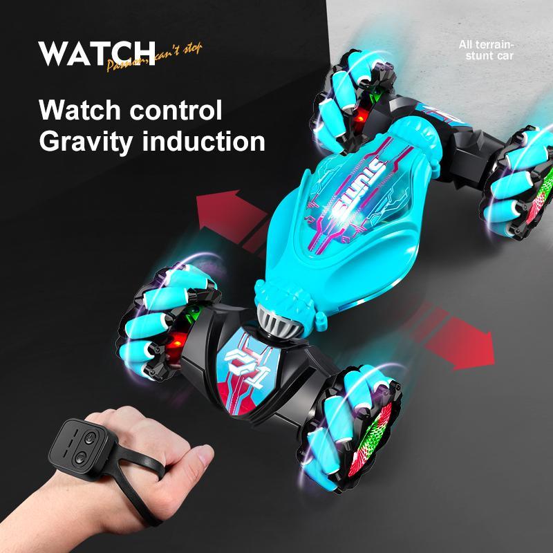 Remote Control Stunt Car with Light, Gesture Sensor Off-road Climbing 4WD Deformation Car, RC Drift Car, Birthday Gift, Holiday Gift