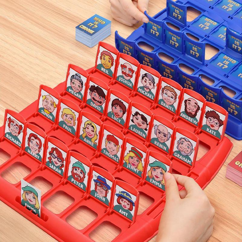 Guess Who? Board Game with Classic Characters by Winning Moves Games USA, Classic Children's Mystery Board Game of Deduction for 2 Players, Ages 4++ eco-friendly classic