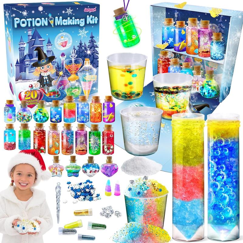 Christmas gift for kids Potion Making Kit for Kids, 20 Bottles Potions, Christmas Birthday Gifts for Girls Boys