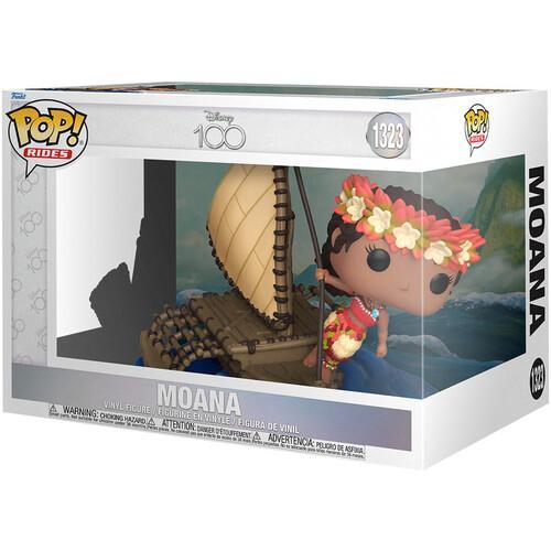 FUNKO POP! RIDE SUPER DELUXE: Disney's 100th - Moana (Finale)  [Collectible Figurine Statue Bust] Vinyl figurine statue